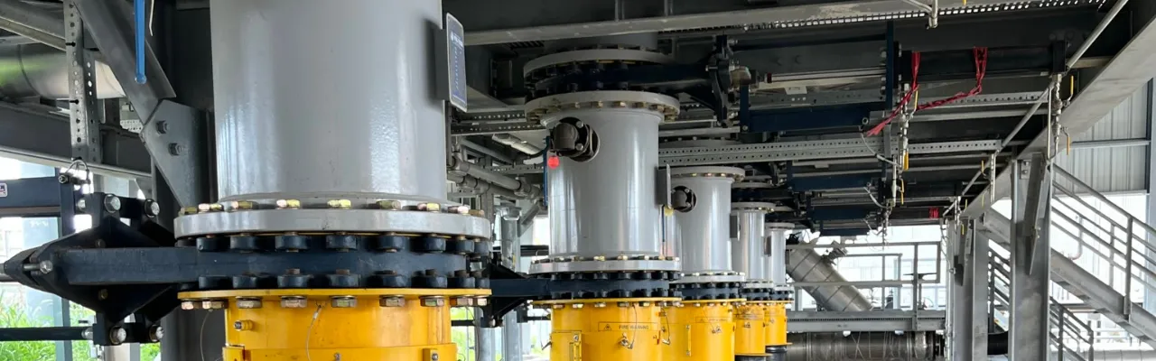 98P Automated Self Cleaning Plunger strainers Lower