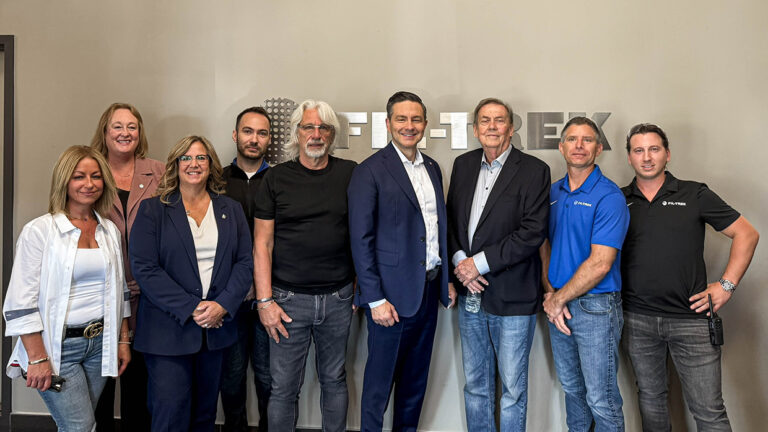 Pierre Poilievre Visits Fil-Trek to Discuss Growth and Showcase Canadian Manufacturing